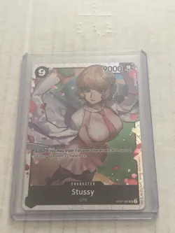 One Piece 500 Years In The Future Stussy OP07-085 SR English - Image 1