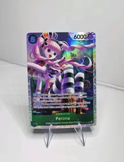 One Piece English - Perona - OP14-033 - SR - NM - Image 1