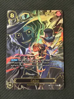 Sabo (OP07-118) (SP) One Piece: Carrying On His Will (OP-13) NM - Image 1