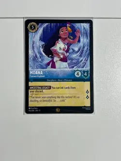 Disney Lorcana | Moana, Curious Explorer, Legendary | 155/204 - Image 1