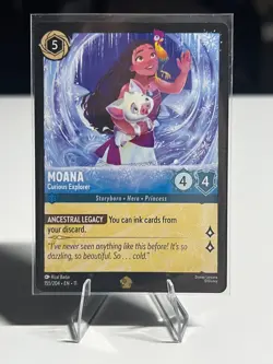 Disney Lorcana | Moana, Curious Explorer, Legendary | 155/204 - Image 3