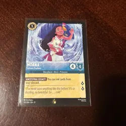 Moana - Curious Explorer 155/204 Winterspell Legendary Disney Lorcana TCG - Image 1