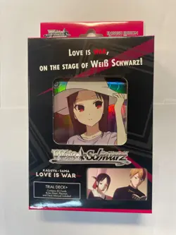 Weiss Schwarz Kaguya-Sama Love Is War Trial Deck+ English Edition Sealed Bushiro - Image 1