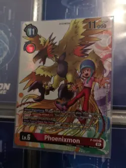 Phoenixmon Digimon Promo Card Game English P-049 - Image 1