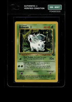 Nidoran ♀ - Jungle Set - NM - MINT Pokemon Card - Image 1