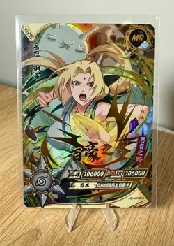Tsunade Senju NR-MR-016 Naruto Kayou Card Mint Ultra Rare - Image 1