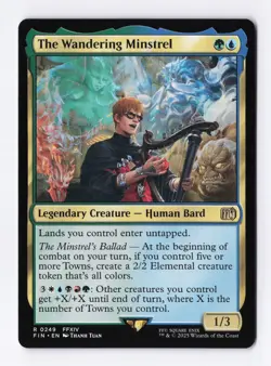 The Wandering Minstrel 0249 (R) MTG FINAL FANTASY (FIN) - Image 1