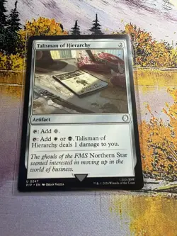 Talisman of Hierarchy - Universes Beyond: Fallout (PIP) - Image 1