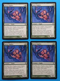 MTG 4x Aerie Ouphes x4 LP Eventide Magic the Gathering Playset - Image 1
