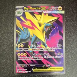 Pokemon TCG Phantasmal Flames Mega Evolution Wooper Manectric Lot 7 Cards - Image 3