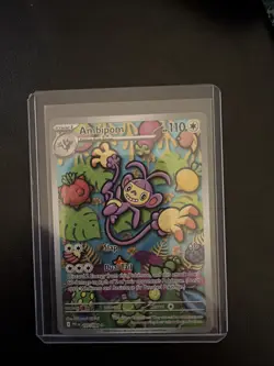 Ambipom - 107/094 Phantasmal Flames Illustration Rare Pokemon - NM - Image 1