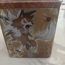 Pokemon TCG - Stacking Tin - Gold - Sealed - 2022 - 3 Boosters & Coin - Image 4