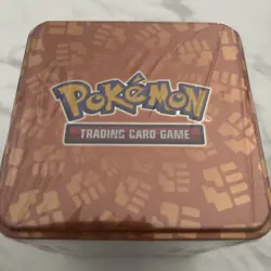 Pokemon TCG - Stacking Tin - Gold - Sealed - 2022 - 3 Boosters & Coin - Image 5