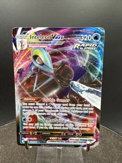 Fusion Strike Inteleon VMAX 079/264 Holo Ultra Rare Pokemon TCG - Image 1