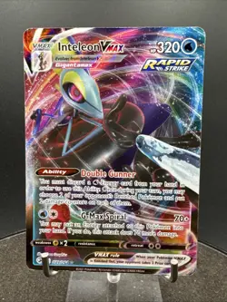 Fusion Strike Inteleon VMAX 079/264 Holo Ultra Rare Pokemon TCG - Image 2