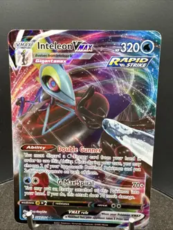 Fusion Strike Inteleon VMAX 079/264 Holo Ultra Rare Pokemon TCG - Image 4