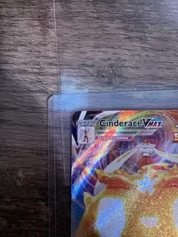 Pokemon TCG Cinderace VMAX Fusion Strike Holo Ultra Rare - Image 4