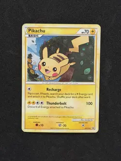 Pokemon Pikachu HGSS03 Black Star Promo 2010 Holo - Image 1