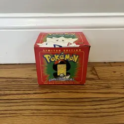 Pokemon - Togepi Nintendo 23k Gold Plated Burger King Trading Card Box Sealed - Image 2