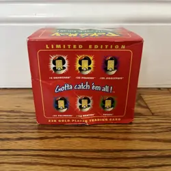 Pokemon - Togepi Nintendo 23k Gold Plated Burger King Trading Card Box Sealed - Image 4