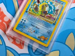 Misty's Gyarados - 2000 Pokemon Gym Challenge #13 Holo 1st Edition WOTC - PSA 9 - Image 4