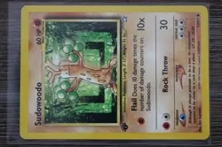 Pokemon TCG Sudowoodo 77/111 Neo Genesis Regular 1st Edition Vintage - Image 2