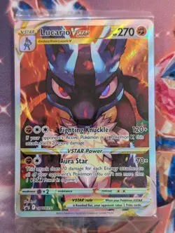 Pokemon Card - Crown Zenith SWSH291 Lucario VSTAR Promo Sealed - Image 1