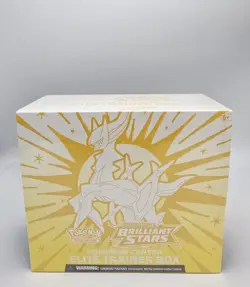 Pokemon Sword & Shield Brilliant Stars Pokemon Center ETB Elite Trainer Box 820650850066 - Image 1