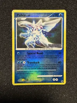 Palkia 26/106 Platinum Reverse Stamp Great Encounters Pokemon - DAMAGED - Image 1