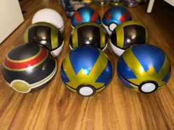 Lot Of 9 Pokeball Tins Empty - Image 2