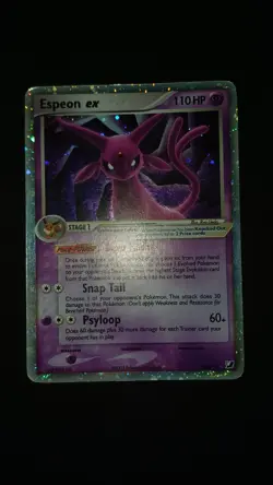 POKEMON ESPEON EX UNSEEN FORCES 102/115 ENG LP NO SHINING GOLD STAR CHARIZARD - Image 1