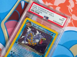 Dark Gyarados - 2000 Pokemon Rocket Holo 1st Edition Vintage WOTC - PSA 9 - Image 3