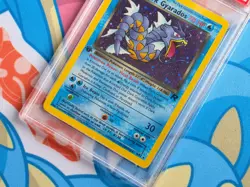 Dark Gyarados - 2000 Pokemon Rocket Holo 1st Edition Vintage WOTC - PSA 9 - Image 4