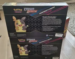 1 Pokemon TCG Crown Zenith Morpeko V-Union Premium Playmat Collection NEW SEALED - Image 3