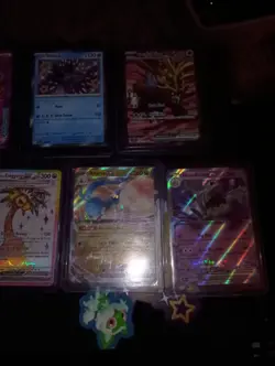 Pokemon Card Lot Of 30 Including EX/Illustration Rare/ Full art/Holos + 2 Tins - Image 3