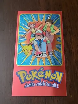 NM/LP! Pokemon TOPPS Series 2 - Complete JUMBO Boxtopper Set 5/5 Tin Topper - Image 5