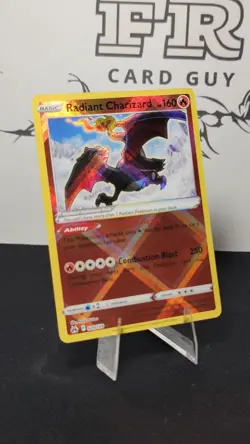 Pokemon Radiant Charizard 020/159 Radiant Rare Crown Zenith NM Condition - Image 1