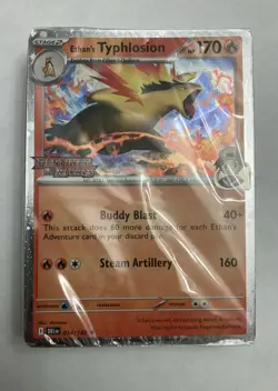Pokemon TCG Ethan's Typhlosion Destined Rivals Build And Battle Deck, sealed - Image 1