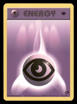 Lightly Played Psychic Energy 131/132 1st Edition Gym Challenge - Image 1