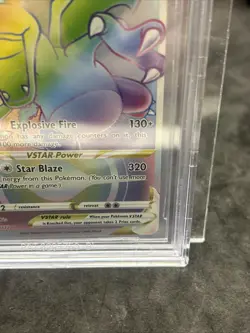 Charizard VSTAR #174/172 Brilliant Stars Rainbow Rare Pokemon- BGS 8 🔥 - Image 5