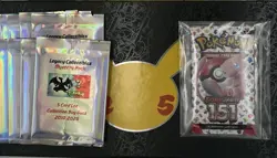 1 Pokemon TCG S&V 151 Booster Pack *Charizard Chase* & 8 Legacy Mystery Packs - Image 1