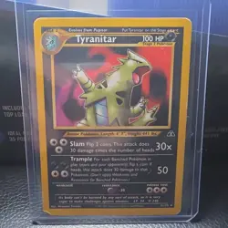 Pokemon Tyranitar 31/75 Neo Discovery Non Holo Rare MP Vintage 2001 - Image 1