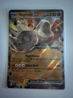 Regirock ex 101/182 Double Rare Holo Near Mint Condition Destined Rivals - Image 1