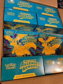 2x POKEMON Ascended Heroes Elite Trainer Boxes Original Factory Sealed ETB TWO - Image 2