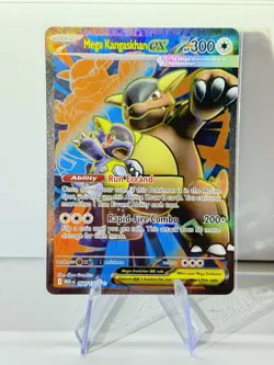 Mega Kangaskhan EX 164/132 Full Art Holo Pokemon Me01: Mega Evolution ENG NM - Image 1