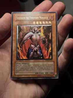 Yu-Gi-Oh! Thestalos the Firestorm Monarch (NM) 1st edition Ultimate RDS-EN021 - Image 2