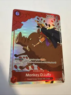 Monkey.D.Luffy (Gift Collection 2023) P-001 One Piece Promotion Cards Foil - Image 1