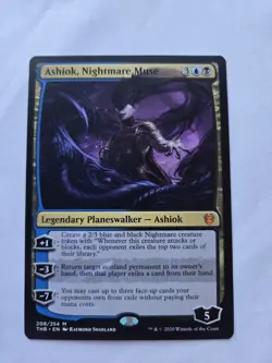 MTG | Theros Beyond Death | Ashiok, Nightmare Muse | Mythic Rare | 208/254 - Image 1