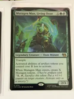 Mutagen Man, Living Ooze Teenage Mutant Ninja Turtles Foil 124 - Image 1