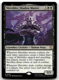 Shredder, Shadow Master #20 (NM) TMC Magic MTG - Image 1